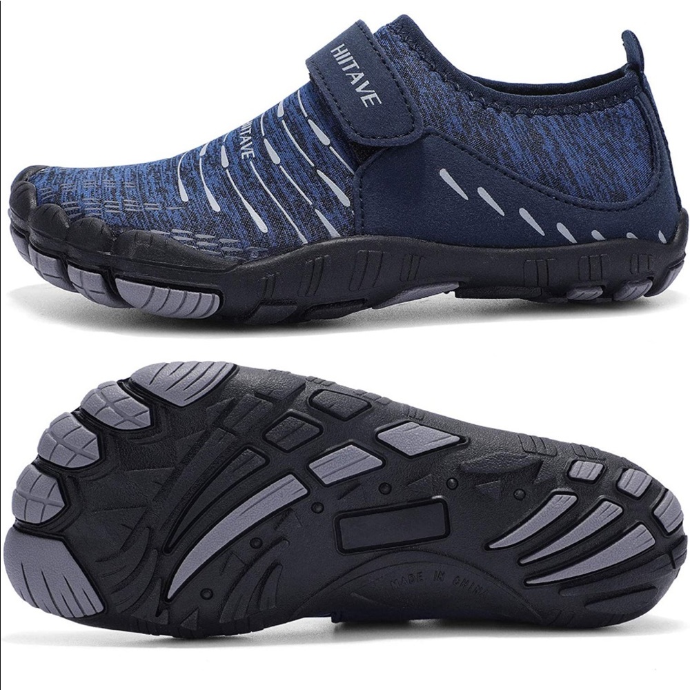 HIITAVE Boys Water Shoes Quick Drying Sports Aqua Athletic Sneakers Light